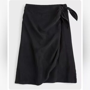 J.Crew - Silk Japanese Sutro - Petite - Wrap Skirt - Size 12 P